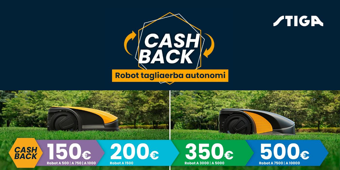 Promo CashBack Robot Rasaerba Stiga