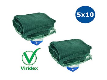 Viridex 2 Reti per raccolta olive telo 5x10 mt antispina e antistrappo 85 grammi mq