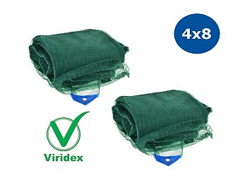 Viridex 2 Reti per raccolta olive telo 4x8 metri antispina e antistrappo 85 grammi mq