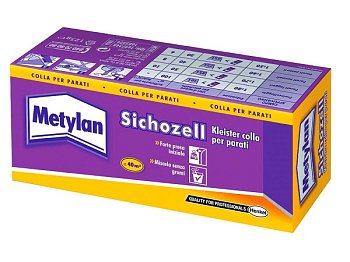 Colla per parati Sichozell Metylan soluzione in polvere 125g