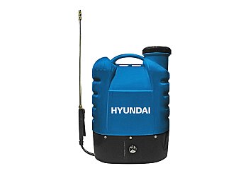 Pompa da irrorazione a batteria 12V 8Ah Hyundai 25920 serbatoio da 16lt