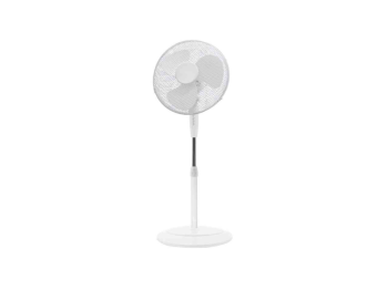 Ventilatore a piantana CFG Easy 40 bianco 3 velocità oscillazione orizzontale