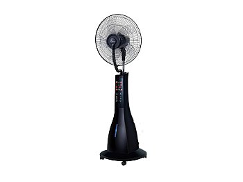 Ventilatore nebulizzatore Qlima FSM 40 Touch colore nero con telecomando